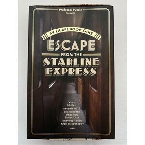 ESCAPE from the STARLINE EXPRESS ESCAPE ROOM Game COMPLETE 2019